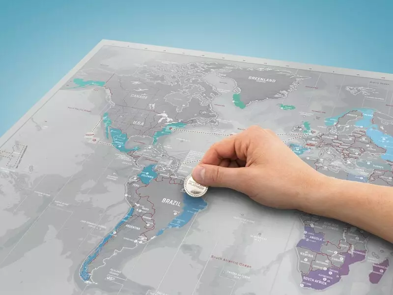 Scratch Map Platinum 3 Scratch Map Platinum