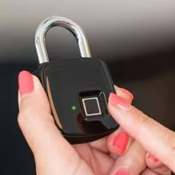 Vooni Hængelås Med Fingeraftryk