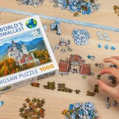 Verdens Mindste Puslespil Med 1000 Brikker