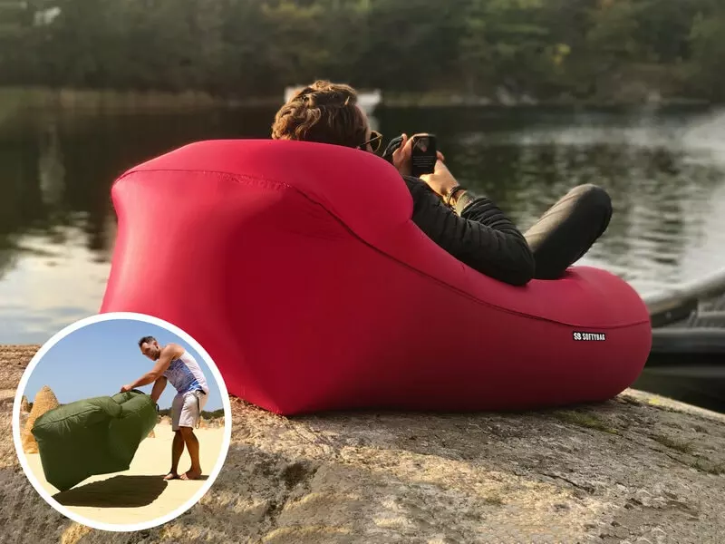 Oppustelig Loungesofa Softybag 3 Oppustelig Loungesofa Softybag