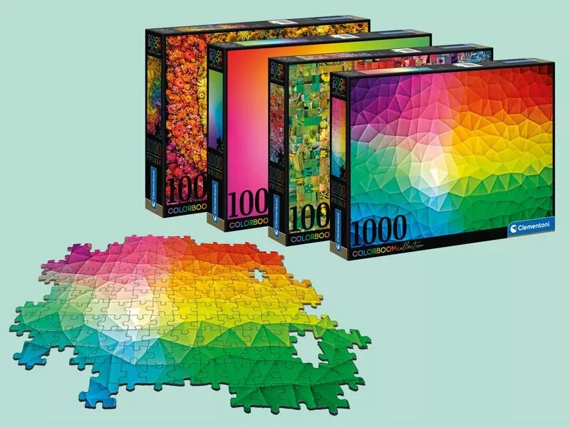 Clementoni Colorboom 1000-brikkers Puslespil 3 Clementoni Colorboom 1000-brikkers Puslespil