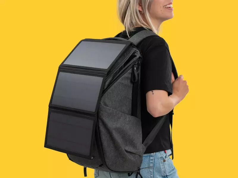 Vooni Foldbar Solcelleoplader 21W 2 Vooni Foldbar Solcelleoplader 21W