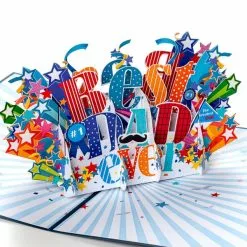 Pop Up-kort – Best Dad Ever