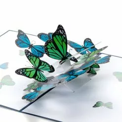 Pop Up-kort – Sommerfugle