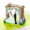 Pop Up-kort – Brudepar 2 Pop Up-kort – Brudepar -Leg & Spil Butik 18843 01