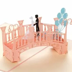 Pop Up-kort – Kærlighedspar