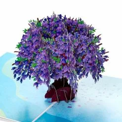 Pop Up-kort – Blomstrende Jakaranda