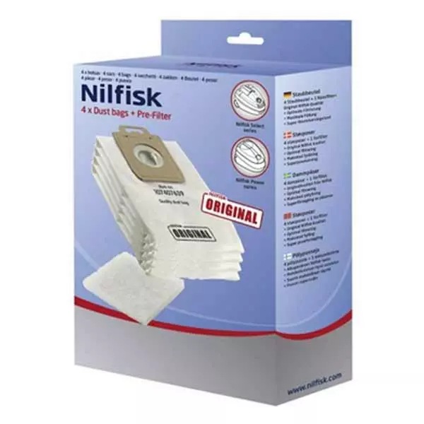 Nilfisk Power/Select Støvsugerposer 3 Nilfisk Power/Select Støvsugerposer