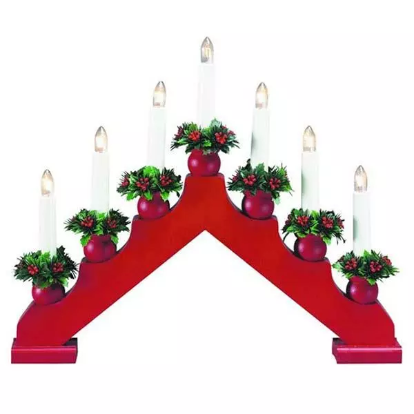 Marksöjd TOMAS Adventslys Rød – 8314,120 3 Marksöjd TOMAS Adventslys Rød – 8314,120